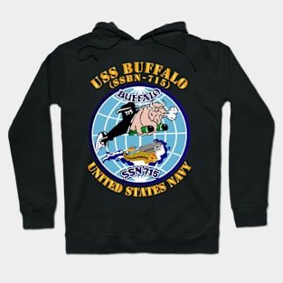 USS Buffalo  (SSBN 715) Hoodie